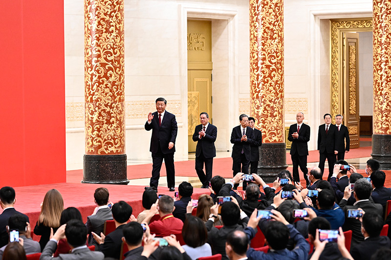         习近平：始终坚持一切为了人民一切依赖人民 以中国式现代化周全推进中华民族伟大再起      -中国西电集团有限公司