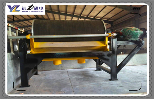 磁選機，干式磁選機，唐山CTG-1230粉礦干式磁選機_小型鐵礦石唐山CTG-1230粉礦干式磁選機工作原理 _選礦流程