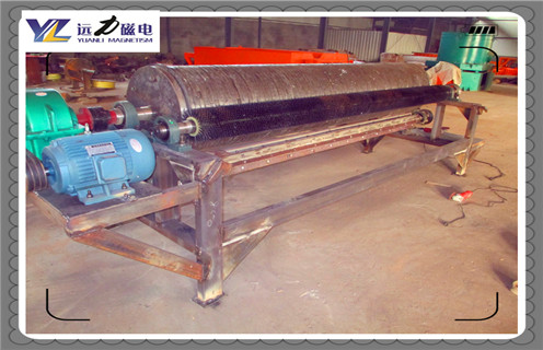 大塊干式磁選機，大塊干式磁選機在選礦行業(yè)中的影響越來越大_磁性礦大塊干式磁選機在選礦行業(yè)中的影響越來越大_大塊干式磁選機在選礦行業(yè)中的影響越來越大工作視頻皮帶及結構價格