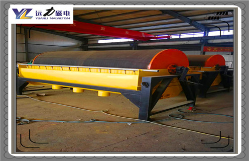 永磁筒式磁選機，江西CTS-1240順流永磁筒式磁選機_磁鐵如何分布_江西CTS-1240順流永磁筒式磁選機不吸鐵如何處理