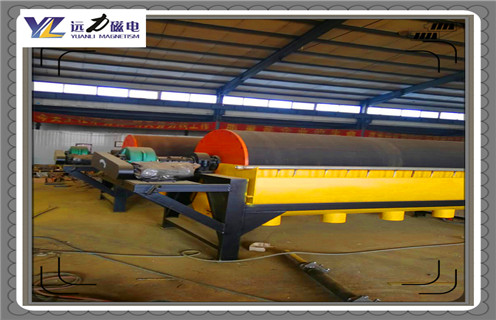 永磁磁選機，南通實驗用鼓式永磁磁選機_遠力為您講述南通實驗用鼓式永磁磁選機磁場分布圖 