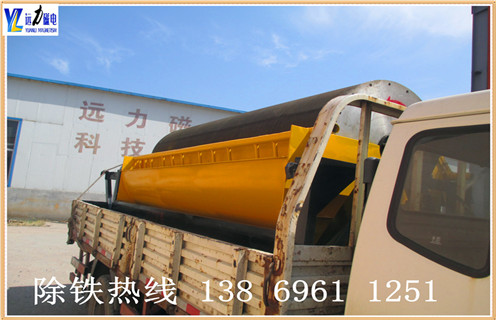 永磁筒式磁選機，吉林ctb永磁筒式磁選機_遠(yuǎn)力為您講述吉林ctb永磁筒式磁選機磁場分布圖 