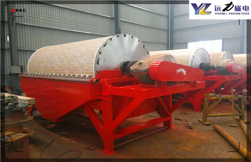 滾筒磁選機，滾筒磁選機擁有無限發(fā)展?jié)撃埽瑵L筒磁選機擁有無限發(fā)展?jié)撃艽艌鲆话銥槎嗌賍磁塊如何排列