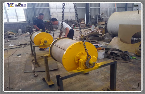 永磁滾筒，湖北永磁滾筒結(jié)構(gòu)圖_滾筒磁選機(jī)多少錢一臺，湖北永磁滾筒結(jié)構(gòu)圖工作原理