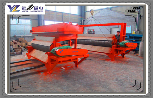 強(qiáng)磁輥式磁選機(jī)，上海濕式輥式磁選機(jī)工作原理_上海濕式輥式磁選機(jī)工作原理如何配置，選三氧化二鐵嗎？