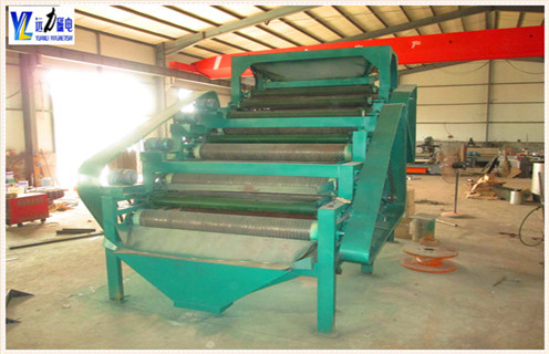 錳礦水選磁選機，河南安陽錳礦水選磁選機_推薦合適廠家皮帶及工作原理_河南安陽錳礦水選磁選機生產(chǎn)廠家 