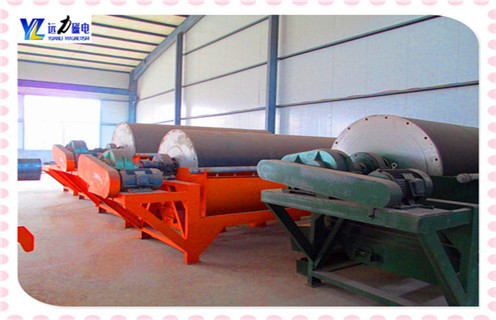 永磁濕式磁選機，四川永磁濕式磁選機_遠力四川永磁濕式磁選機的結構磁場分布圖 