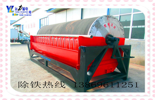 永磁濕式磁選機，四川永磁濕式磁選機_遠力四川永磁濕式磁選機的結構磁場分布圖 