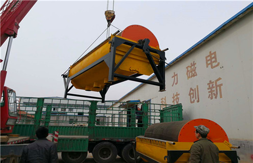 永磁筒式磁選機，云南永磁筒式磁選機廠家_遠力云南永磁筒式磁選機廠家的結構磁場分布圖