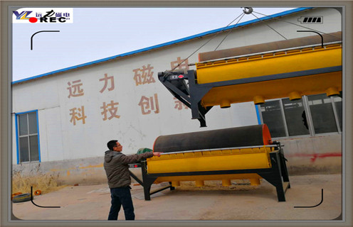 干式永磁筒式磁選機(jī)，青海tyg干式永磁筒式磁選機(jī)_青海tyg干式永磁筒式磁選機(jī)底部特點廠家保證_安徽永磁筒式磁選機(jī)價格 