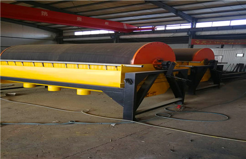 永磁筒式磁選機(jī)，新疆永磁筒磁選機(jī)的工作原理_遠(yuǎn)力新疆永磁筒磁選機(jī)的工作原理的結(jié)構(gòu)磁場(chǎng)分布圖